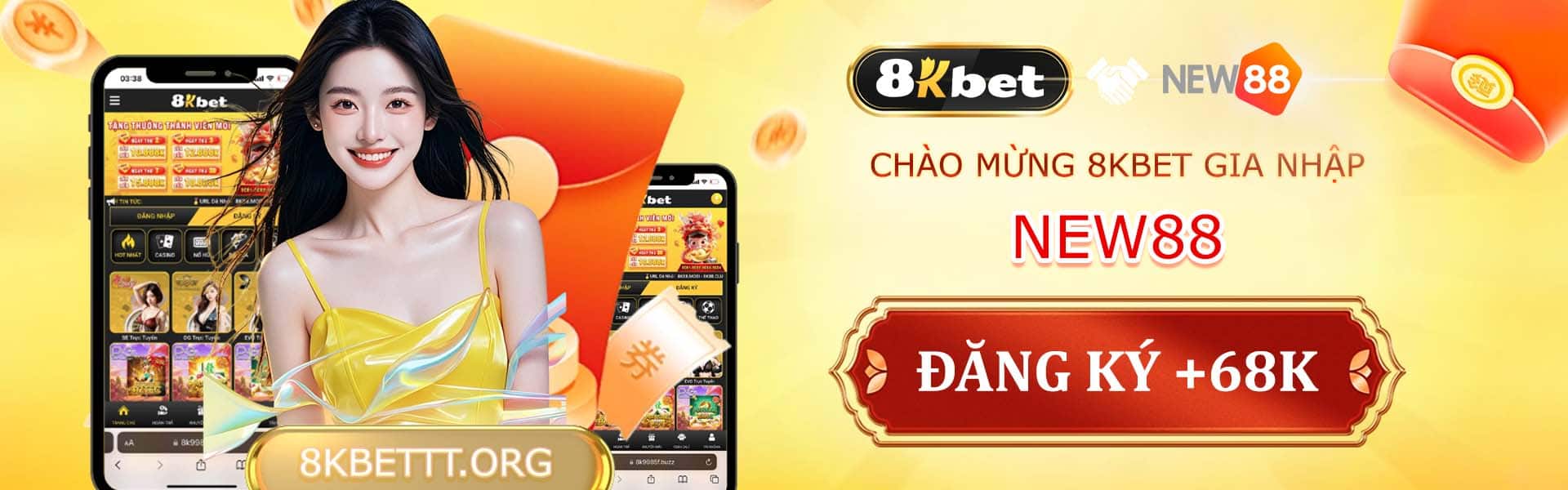 banner 8kbet gia nhập new88 đăng ký tặng 68k