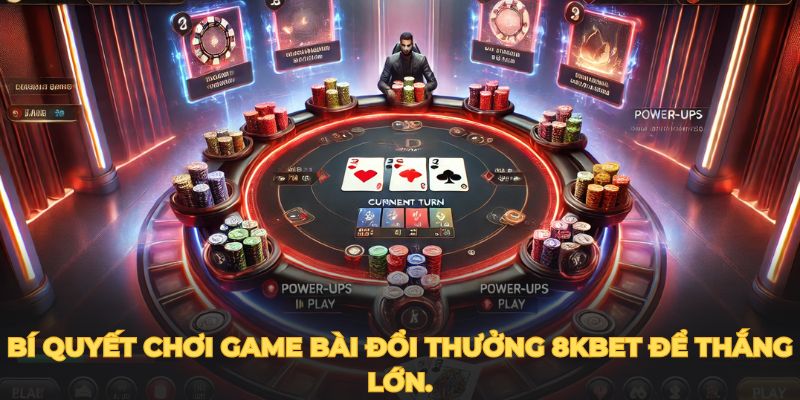 Bí quyết chơi game bài đổi thưởng 8kbet để thắng lớn